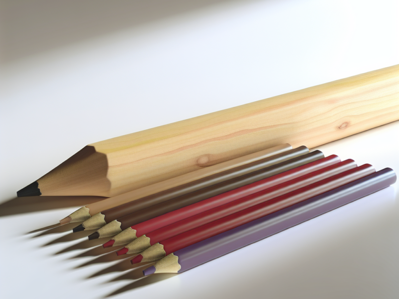 Giant Size Pencil vs Standard Pencils Comparison Guide
