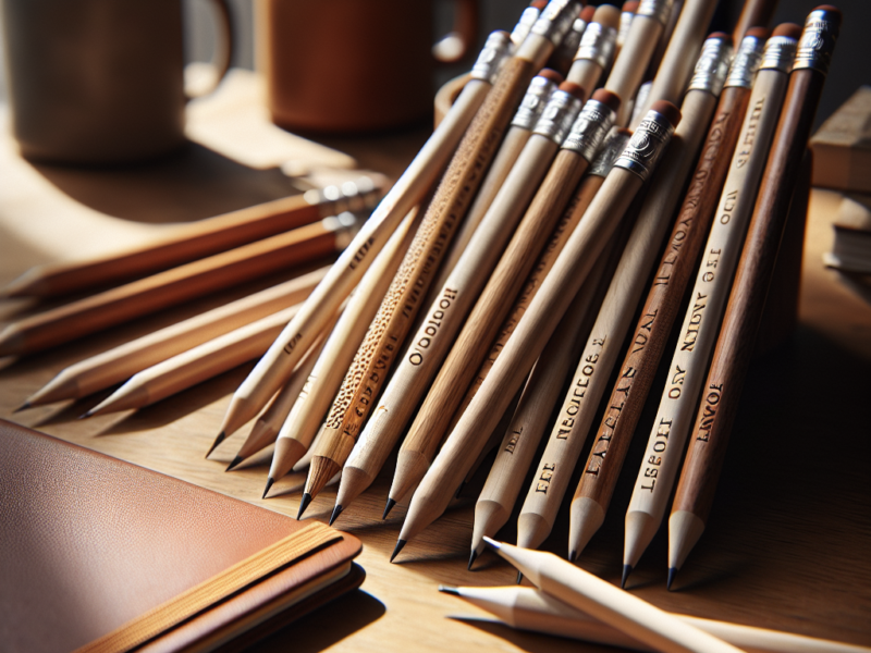 Beginner Guide to Wooden Personalized Pencil Choices