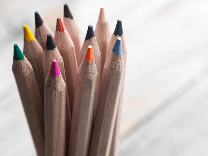 How is custom pencil packaging developed?