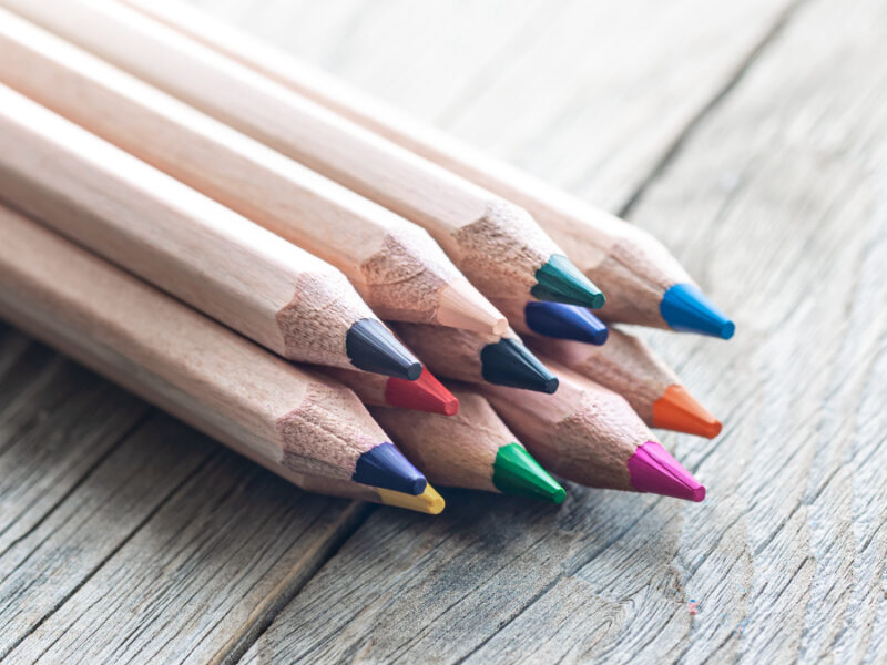 How do factories manage pencil supply chains?